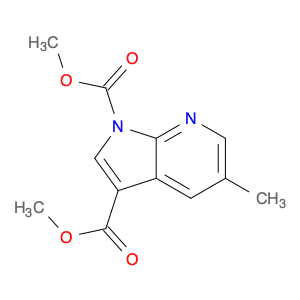 1H-Pyrrolo[2,3-b]pyridine-1,3-dicarboxylic acid, 5-methyl-, 1,3-dimethyl ester