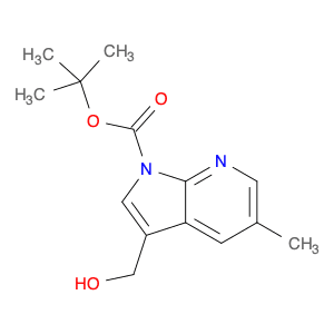 tert-Butyl 3-(hydroxymethyl)-5-methyl-1H-pyrrolo[2,3-b]pyridine-1-carboxylate
