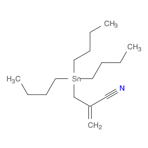 2-Propenenitrile, 2-[(tributylstannyl)methyl]-