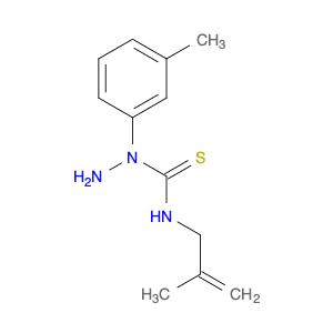 Hydrazinecarbothioamide, 1-(3-methylphenyl)-N-(2-methyl-2-propen-1-yl)-