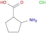 2-Aminocyclopentanecarboxylic acid hydrochloride