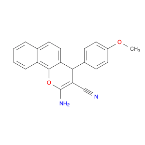 2-amino-4-(4-methoxyphenyl)-4H-benzo[h]chromene-3-carbonitrile