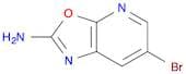 Oxazolo[5,​4-​b]​pyridin-​2-​amine, 6-​bromo-