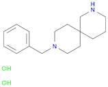 2,9-Diazaspiro[5.5]undecane, 9-(phenylmethyl)-, hydrochloride (1:2)