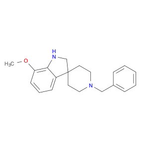 Spiro[3H-indole-3,4'-piperidine], 1,2-dihydro-7-methoxy-1'-(phenylmethyl)-