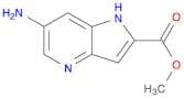 1H-Pyrrolo[3,2-b]pyridine-2-carboxylic acid, 6-amino-, methyl ester