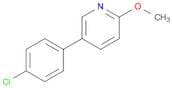 5-(4-chlorophenyl)-2-methoxypyridine