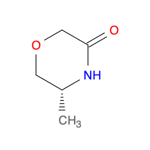 3-Morpholinone, 5-methyl-, (5R)-