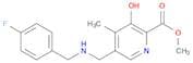 Methyl 5-(((4-fluorobenzyl)amino)methyl)-3-hydroxy-4-methylpicolinate