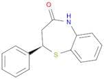 1,5-Benzothiazepin-4(5H)-one, 2,3-dihydro-2-phenyl-, (2R)-