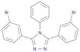 3,5-Bis(3-bromophenyl)-4-phenyl-4H-1,2,4-triazole