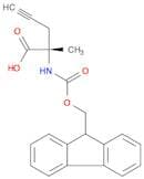 4-Pentynoic acid, 2-[[(9H-fluoren-9-ylmethoxy)carbonyl]amino]-2-methyl-, (2S)-
