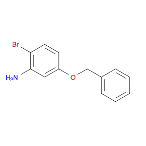 Benzenamine, 2-bromo-5-(phenylmethoxy)-
