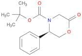 (5R)-N-(tert-Butoxycarbonyl)-3,4,5,6-tetrahydro-5-phenyl-4(h)-1,4-oxazin-2-one