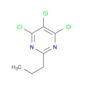 Pyrimidine, 4,5,6-trichloro-2-propyl-