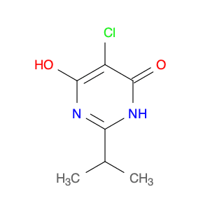 5-Chloro-6-hydroxy-2-isopropylpyrimidin-4(3H)-one