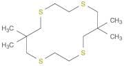 1,4,8,11-Tetrathiacyclotetradecane, 6,6,13,13-tetramethyl-
