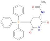 Acetamide, N-[2,6-dioxo-5-(triphenylphosphoranylidene)-3-piperidinyl]-