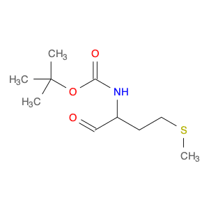 tert-butyl N-[4-(methylsulfanyl)-1-oxobutan-2-yl]carbamate