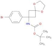 tert-Butyl (2-(4-bromophenyl)-5,8-dioxaspiro[3.4]octan-2-yl)carbamate