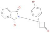 2-(1-(4-Bromophenyl)-3-oxocyclobutyl)isoindoline-1,3-dione