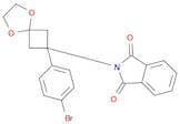 2-(2-(4-Bromophenyl)-5,8-dioxaspiro[3.4]octan-2-yl)isoindoline-1,3-dione