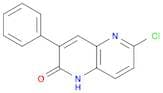 6-Chloro-3-phenyl-1,5-naphthyridin-2(1H)-one