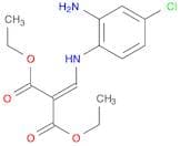 Diethyl 2-((2-amino-4-chlorophenylamino)methylene)malonate