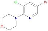 Morpholine, 4-(5-bromo-3-chloro-2-pyridinyl)-