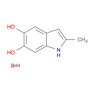 1H-Indole-5,6-diol, 2-methyl-, hydrobromide (1:1)