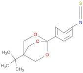 2,6,7-Trioxabicyclo[2.2.2]octane, 4-(1,1-dimethylethyl)-1-(4-isothiocyanatophenyl)-
