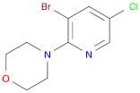 4-(3-Bromo-5-chloropyridin-2-yl)morpholine