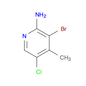 2-Amino-3-bromo-5-chloro-4-methylpyridine