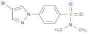 N,N-Dimethyl 4-(4-bromopyrazol-1-yl)benzenesulfonamide