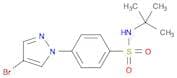 N-t-Butyl 4-(4-bromopyrazol-1-yl)benzenesulfonamide