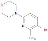4-(5-Bromo-6-methylpyridin-2-yl)morpholine