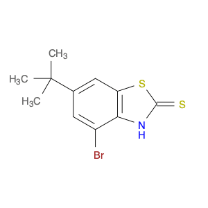 4-Bromo-6-t-butyl-2-mercaptobenzothiazole