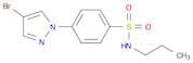 N-Propyl 4-(4-bromopyrazol-1-yl)benzenesulfonamide