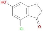 7-Chloro-5-hydroxy-2,3-dihydro-1H-inden-1-one