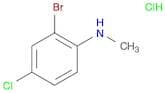N-Methyl 2-bromo-4-chloroaniline, HCl