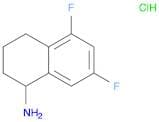 5,7-Difluoro-1,2,3,4-tetrahydronaphthalen-1-amine hydrochloride