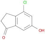 1H-Inden-1-one, 4-chloro-2,3-dihydro-6-hydroxy-