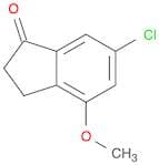 1H-Inden-1-one, 6-chloro-2,3-dihydro-4-methoxy-