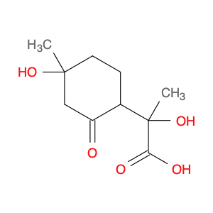 Cyclohexaneacetic acid, α,4-dihydroxy-α,4-dimethyl-2-oxo-