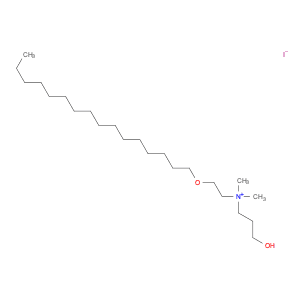 1-Propanaminium, N-[2-(hexadecyloxy)ethyl]-3-hydroxy-N,N-dimethyl-, iodide (1:1)