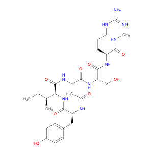L-Argininamide, N-acetyl-L-tyrosyl-L-isoleucylglycyl-L-seryl-N-methyl- (9CI)