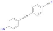 Benzonitrile, 4-[(4-aminophenyl)ethynyl]-