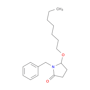 2-Pyrrolidinone, 5-(heptyloxy)-1-(phenylmethyl)-