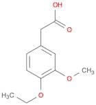 Benzeneacetic acid, 4-ethoxy-3-methoxy-