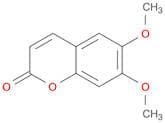 2H-1-Benzopyran-2-one, 6,7-dimethoxy-